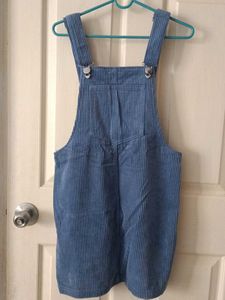 Corduroy Overall Dress