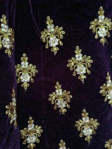Beautiful Velvet Lengha