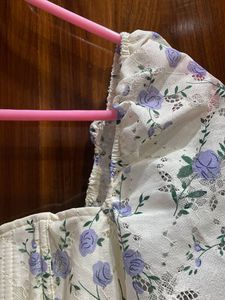 Floral Corset Top