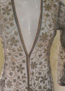 Elegant Embroidered Ethnic Gown