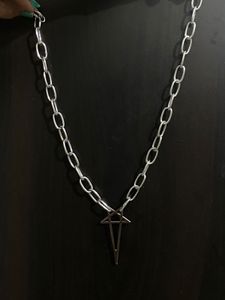 Rick owens pentagram chain