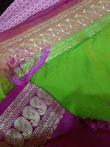 Green Paithani Saree