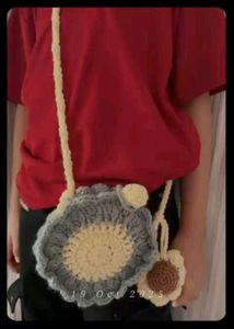 Crochet Sling Bag