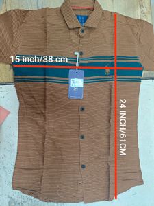 2 KIDS SHIRT (34 SIZE AGE-11-13)