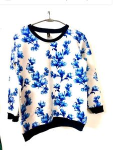 Floral Print Sweatshirt