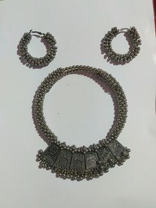 Oxidised Jwellery Set