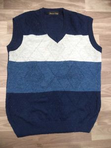 Striped Sleeveless Sweater Vest