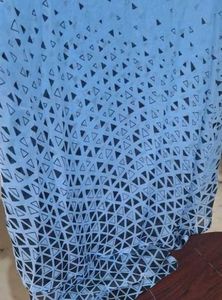 Blue Printed Saree