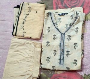Kurta, Pant Set With Dupatta