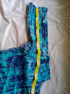 Blue &amp; Green Tunic Dress