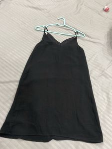Black Slip Dress