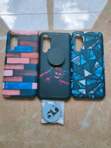 Real Me XT Phone Cover With Free Panda  Ring