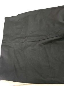 Black Zipper Accent Pants