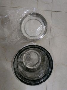 Stainless Steel Container, Set Of 3