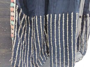 Embroidered Black Anarkali