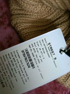 STREET 9 Beige Women Pullover (Xs-S)