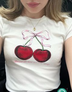Cherry Print Tee