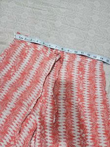 Peach Kurta Set – Size M, Gently Worn (7-8 Times)
