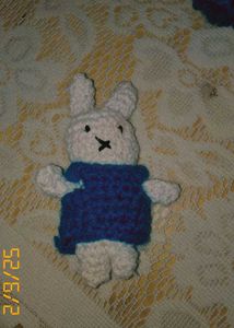Crochet  2 Miffy ,1 Cat