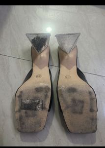 Ever Qupid Black Heels