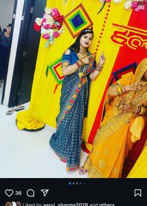 Beautiful Saree With Stiched Blouse