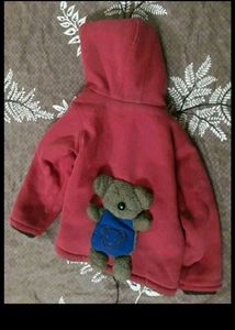 Very Fancy Jacket For Kids With Back Teddy 🧸😍