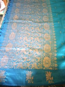 Blue Rashme Saree