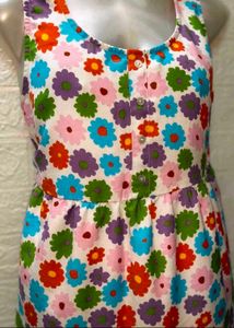 Floral Sundress + Any One Freebie Earings Set