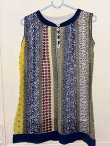 Boho Print Sleeveless Top