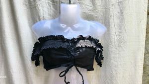 I. SEXY OFF SHOULDER CORSET TYPE TOP