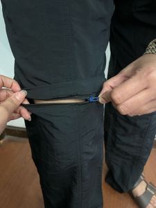 Black Cargo Pant Can Turned Into Bermuda Short