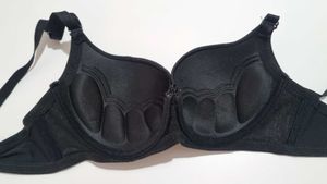 Black Pushup Bra with Embellishments