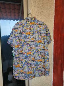 Artistic Floral Printed Shirt