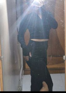 BLACK FORMAL PENCIL SKIRT