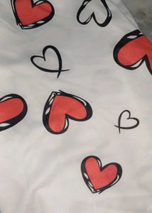 Heart Print Pajama Set