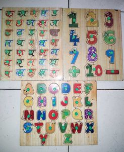 Set of 3 Alphabet Boards