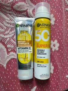 Garnier Facewash+ Sunscreen SPF 50 PA+++