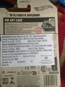 Hot Wheels &#39;70 Plymouth Superbird