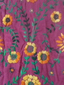 Thread Work Kurti
