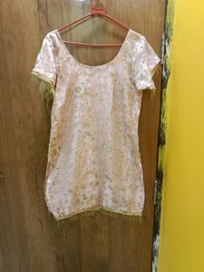 Grara Suit With Full Embroidery Work