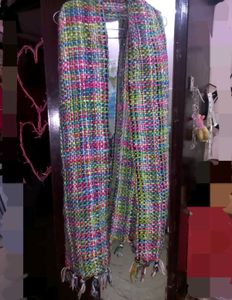 Colorful Woven Scarf🩷💛🧡❤️