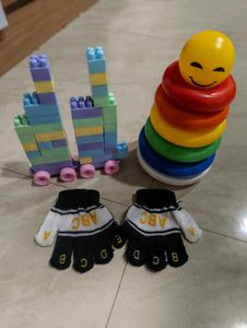 Kids Toys & ABC Gloves Set