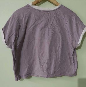 Boxy Fit Cotton Tshirt