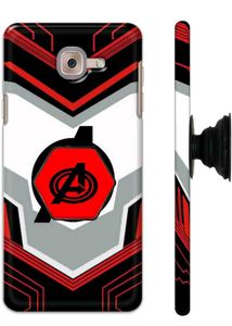 Avengers Logo Back Cover For Samsung J 5 Prime