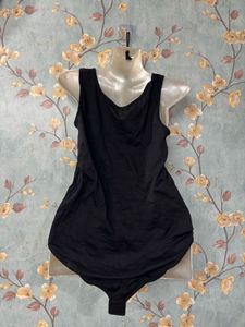 Black Basic Bodysuit
