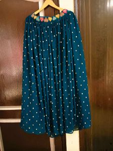 Party Wear 3 Piece Indo Western Ethnic Lehanga Dr