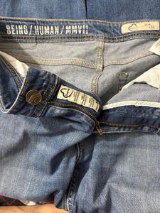 Being Human Slim Fit Blue Jeans