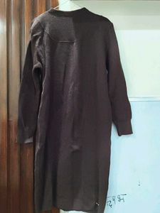 Brown wool Kurta tunic