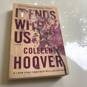 It Ends With Us By Colleen Hoover Bookromantic/novel/non Fictional/based on Real Life