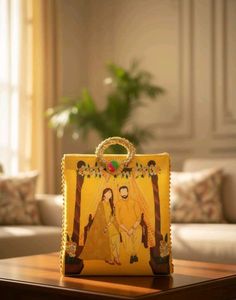 Custom Couple Portrait Handbag